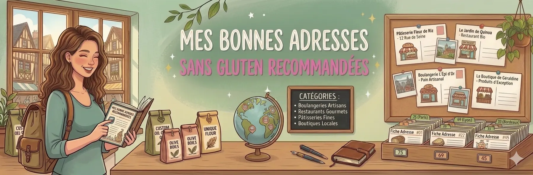 Banniere des adresses recommandées