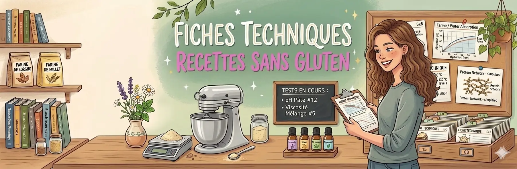 Banniere de fiches techniques et guides pratiques