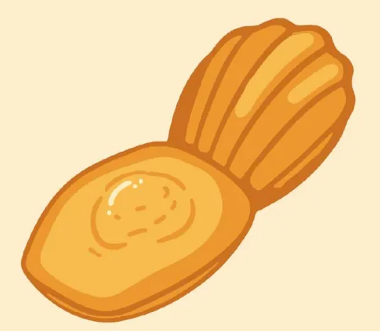 Madeleines à la noisette sans gluten maison